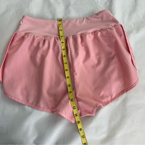 Shein Tulip Hem Pink Athletic Shorts with insert  Size M - Picture 8 of 10